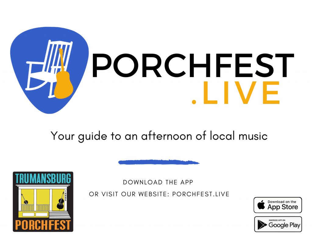 Porchfest.live flyer

