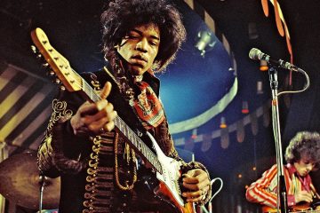 Jimi Hendrix on Stage